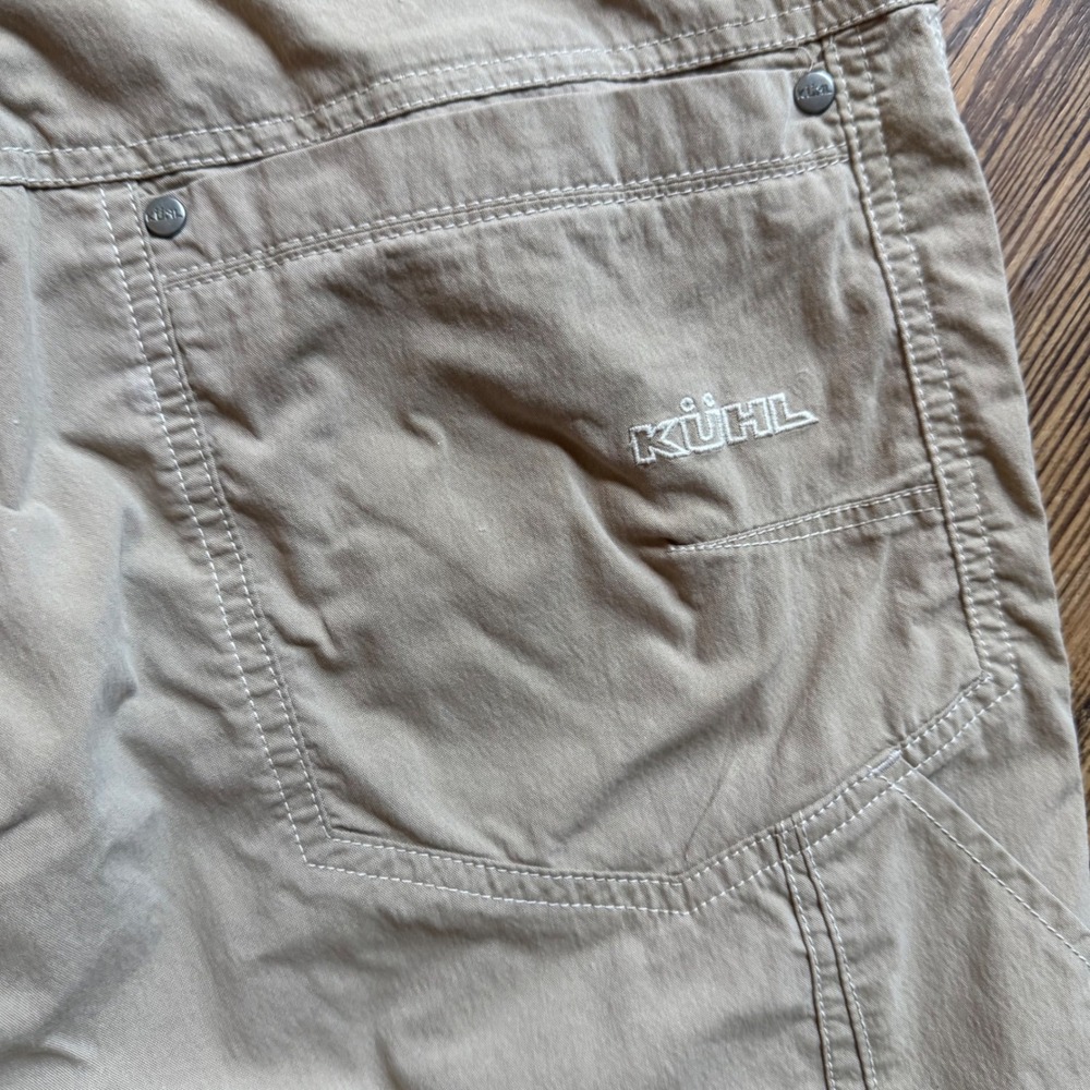 Kuhl Konfidant Air Pants 32x30 Khaki Hiking Technical Outdoor Gorpcore Utility - Picture 7 of 16